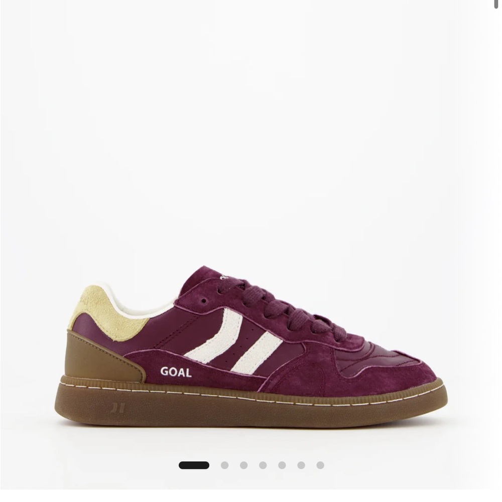 Coolway Women’s Goal Deep Rouge Sneakers - SIZE 6 NEW WITH BOX